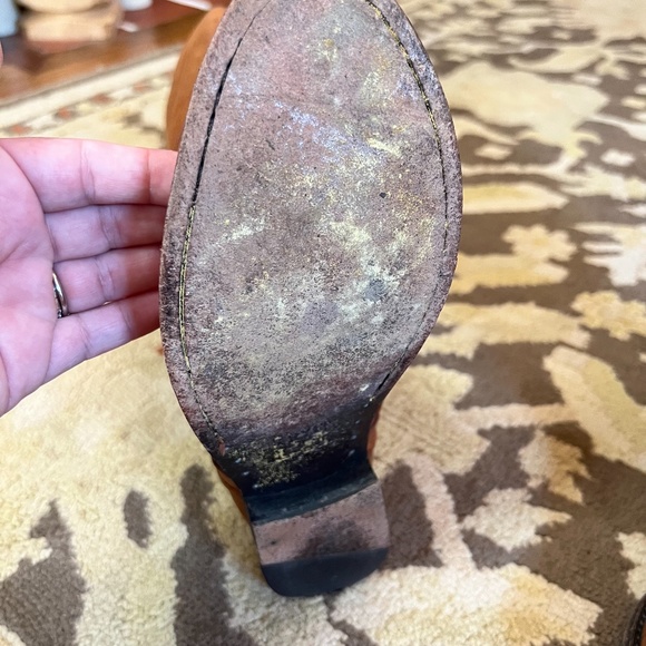 Frye Melissa brown leather riding boots Size 7 - Picture 8 of 14